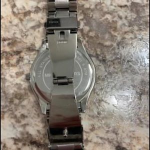 Michael Kors Silver Watch with Box